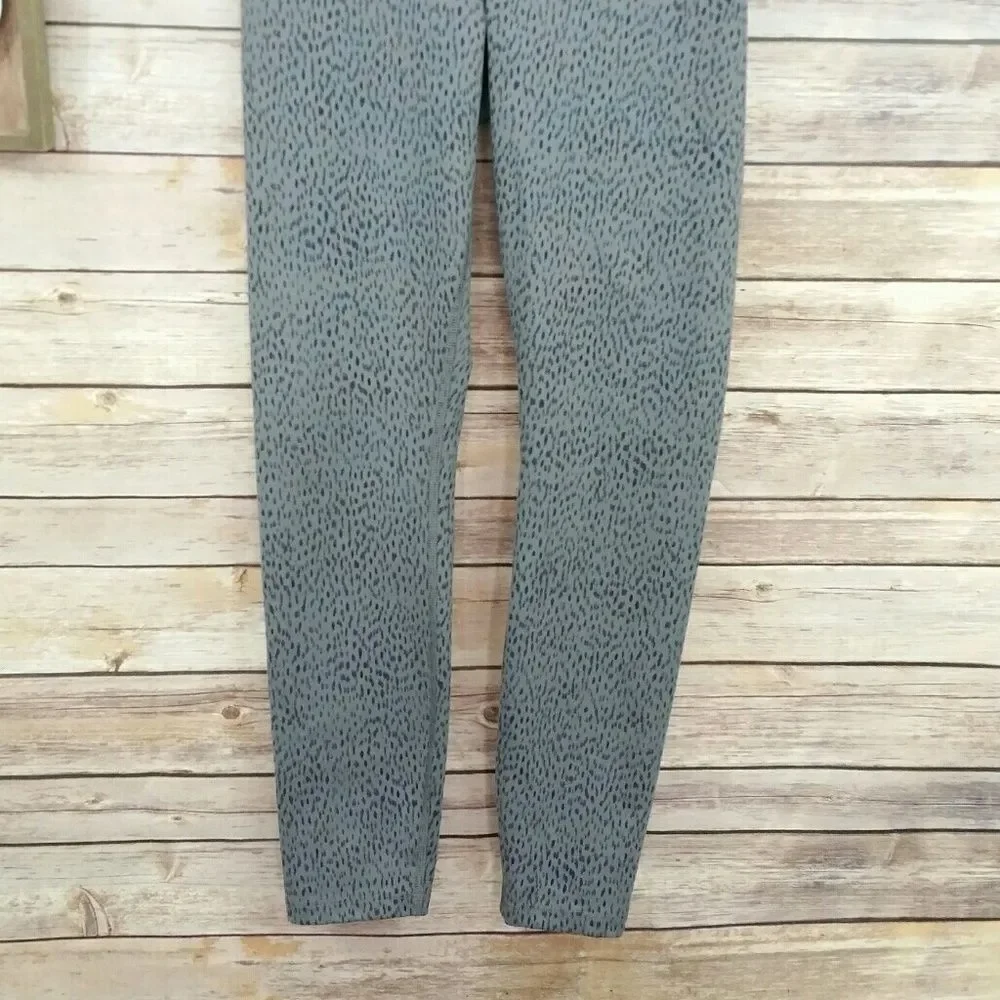 Lululemon Wunder Under Crop II Full-On Luon (Roll Down) Dottie Dash Slate Black - Picture 11 of 15